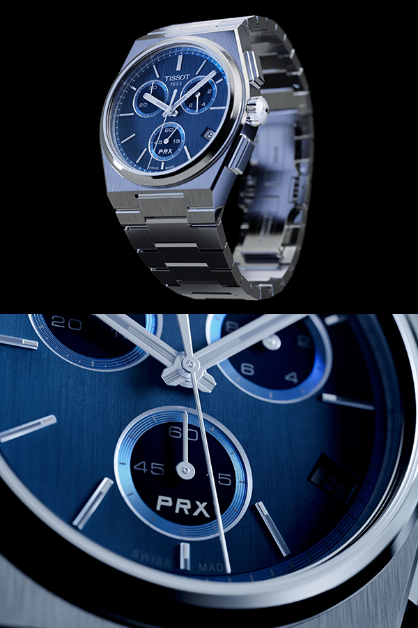 TISSOT(ティソ) 2026新作 スイス製クォーツクロノグラフムーブメントの精度と信頼性を融合させた新作。「ティソ PRX クォーツ クロノグラフ」が登場