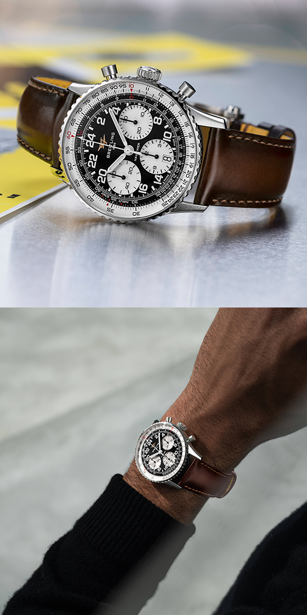 BREITLING(ブライトリング) 2026新作 アイコニックな「ツインジェット」ロゴをナビタイマーのコアコレクションに導入。ブライトリング「ナビタイマー B02 クロノグラフ 41 コスモノート」「ナビタイマー B09 クロノグラフ 41」