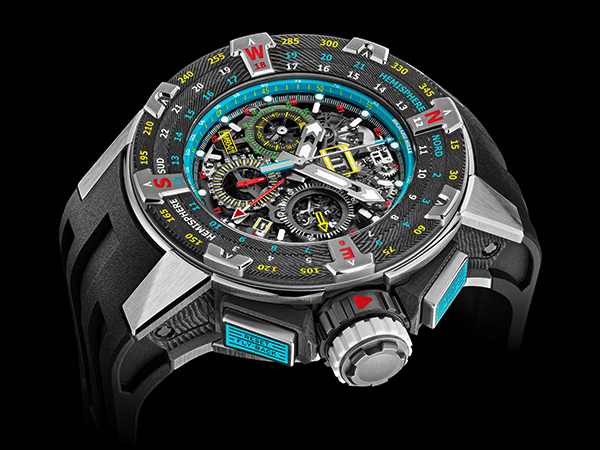 RICHARD MILLE(リシャール・ミル) 2021新作 セントバーツ・ヨットレースの支援継続でブランド理念を高らかに宣言。リシャール・ミル「M 60-01 オートマティック フライバック クロノグラフ セントバーツ」