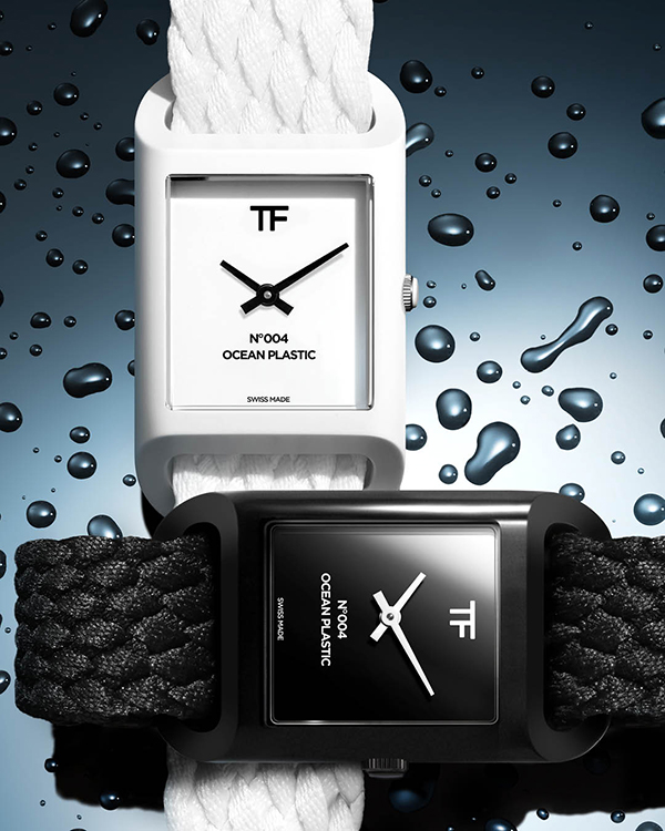 TOM FORD TIMEPIECES(トム フォード) 2022新作 オーシャンプラスチック タイムピース コレクションの第3弾。トム フォード「N.004 タイムピース」