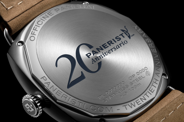 PANERAI(パネライ) 2020新作 権威あるウェブコミュニティPaneristi.comの設立20周年を祝して、パネライ「ラジオミール ヴェンティ - 45mm」が登場