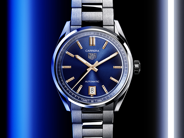 TAG Heuer(タグ・ホイヤー) 2023新作 流線型のシルエットと大胆な色使い。ムーブメントも新たに生まれ変わった「タグ・ホイヤー カレラ デイト」