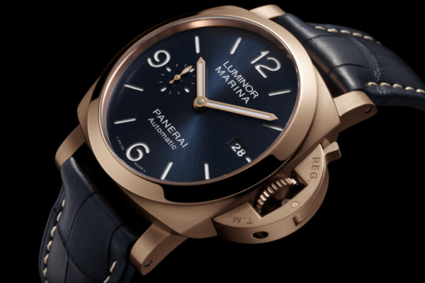 PANERAI(パネライ) 2020新作 高度な技術を駆使して完成したプレシャスメタルを用いた、パネライ「ルミノール マリーナ ゴールドテック™ - 44mm」