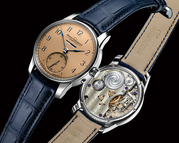 MORITZ GROSSMANN(モリッツ・グロスマン) 2023新作 エレガントで華やかなサーモンダイヤルの新たな世界限定モデルが登場。モリッツ・グロスマン「パワーリザーブ サーモン」