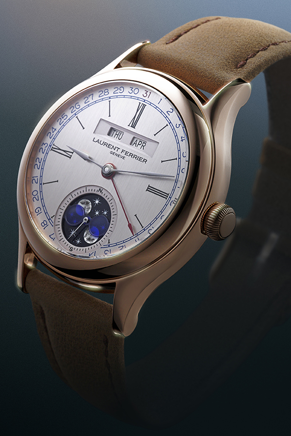 LAURENT FERRIER(ローラン・フェリエ) 2024新作 伝統的なエレガンスと、ブランド初のムーンフェイズ機構を搭載したアニュアルカレンダー。ローラン・フェリエ「クラシック・ムーン」