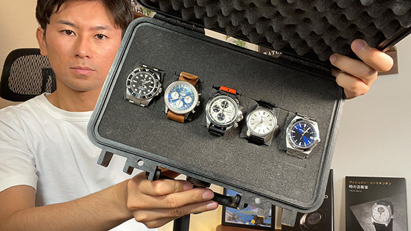カール F. ブヘラ フェアと、YouTube「腕時計のある人生 Channel」のRYさんによる「カール F. ブヘラ」のトークイベントをタカラ堂静岡本店にて開催