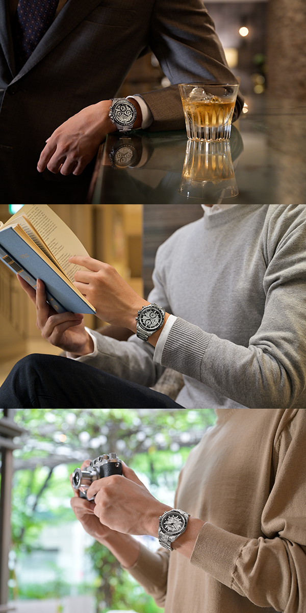 CITIZEN(シチズン) 2025新作 「シチズン アテッサ」で初となるデュラテクトプラチナを施した結晶チタニウム「Platinum Shine Collection」限定モデルが登場