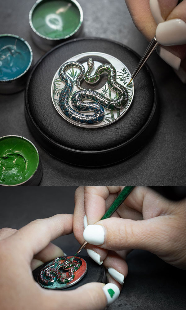 JAQUET DROZ(ジャケ・ドロー) 来るべき新年に向けて。巳年に向けたユニークな2つのモデル。ジャケ・ドロー「オフィディアン・アワー」
