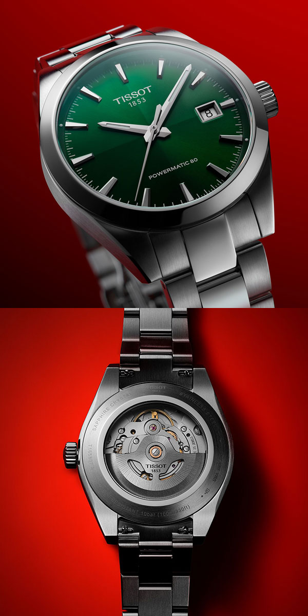 TISSOT(ティソ) 2026新作　現代のライフスタイルに合わせて洗練されたフォルム。ティソ「ジェントルマン 38mm」