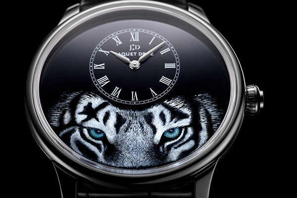 JAQUET DROZ(ジャケ・ドロー) 2020新作 虎の魂が宿った力強い限定モデル。ジャケ・ドロー「プティ・ウール ミニット タイガー」