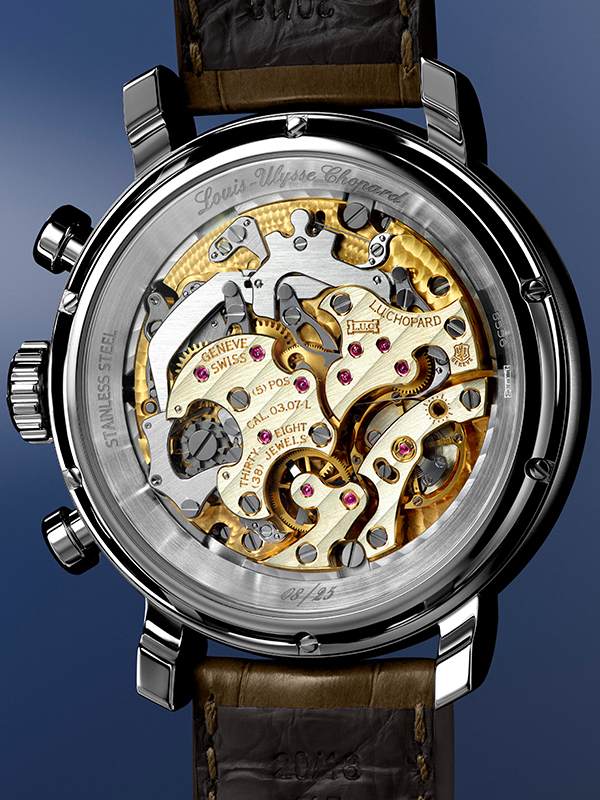 CHOPARD(ショパール) 2026新作 ジュネーブ・シール認定の卓越した仕上げを誇るクロノメーター認定取得のフライバッククロノグラフムーブメントを搭載したタイムピース。ショパール「L.U.C 1963 ヘリテージ クロノグラフ」に希少な新作が登場