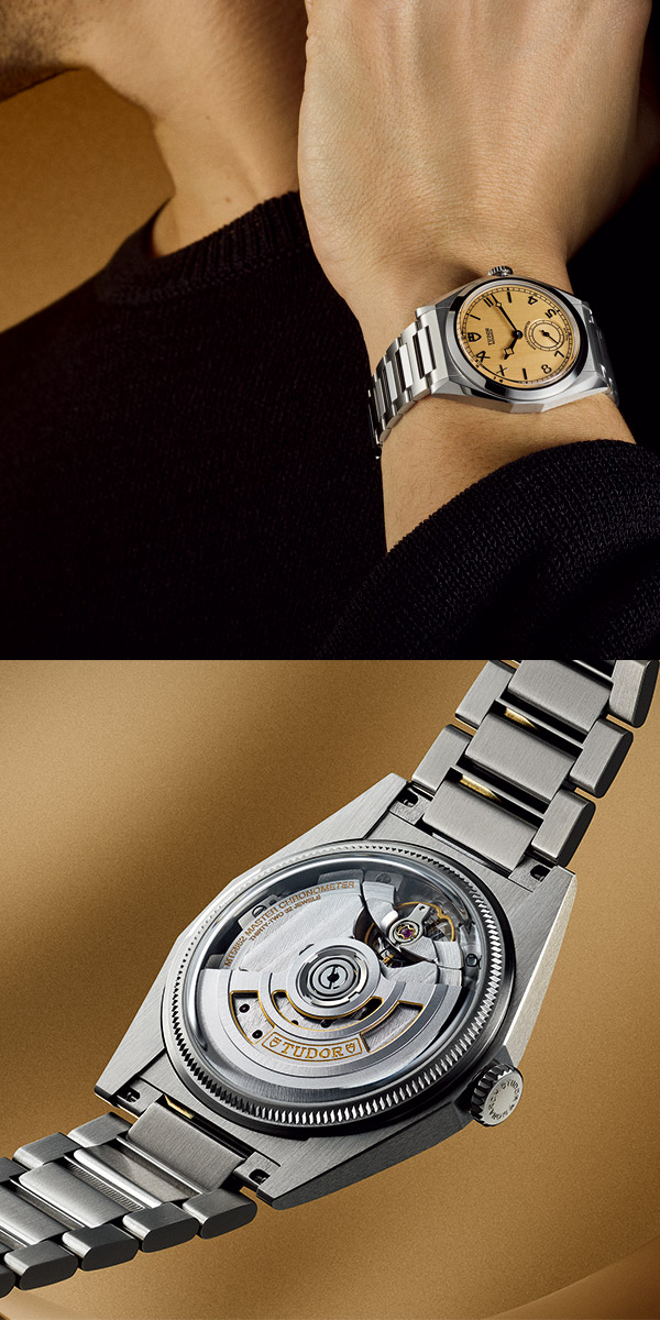 TUDOR(チューダー) 2026新作 ローマ数字とアラビア数字のアプライド アワーマーカーを備えた「チューダー モナーク」