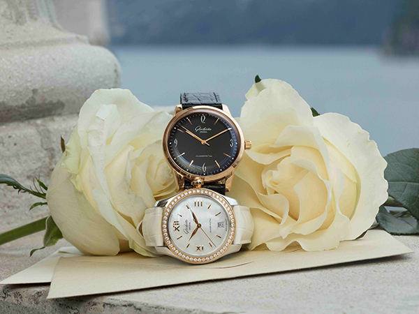 GLASHÜTTE ORIGINAL(グラスヒュッテ・オリジナル) ふたりの時を刻むペアウオッチ。グラスヒュッテ・オリジナル、ブティック銀座にてブライダルフェアを開催中