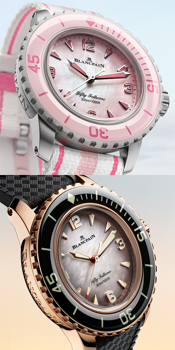 BLANCPAIN(ブランパン) 2025新作 ブランパン「フィフティ ファゾムス オートマティック」から女性用モデルが登場