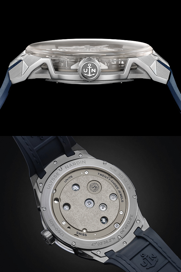 ULYSSE NARDIN(ユリス・ナルダン) 2025新作 神秘と卓越性の出会い。知覚に挑戦し、エンジニアリングを再定義するハイ・ホロロジー複雑機構モデル。ユリス・ナルダン「ブラスト フリーホイール マイユショール」