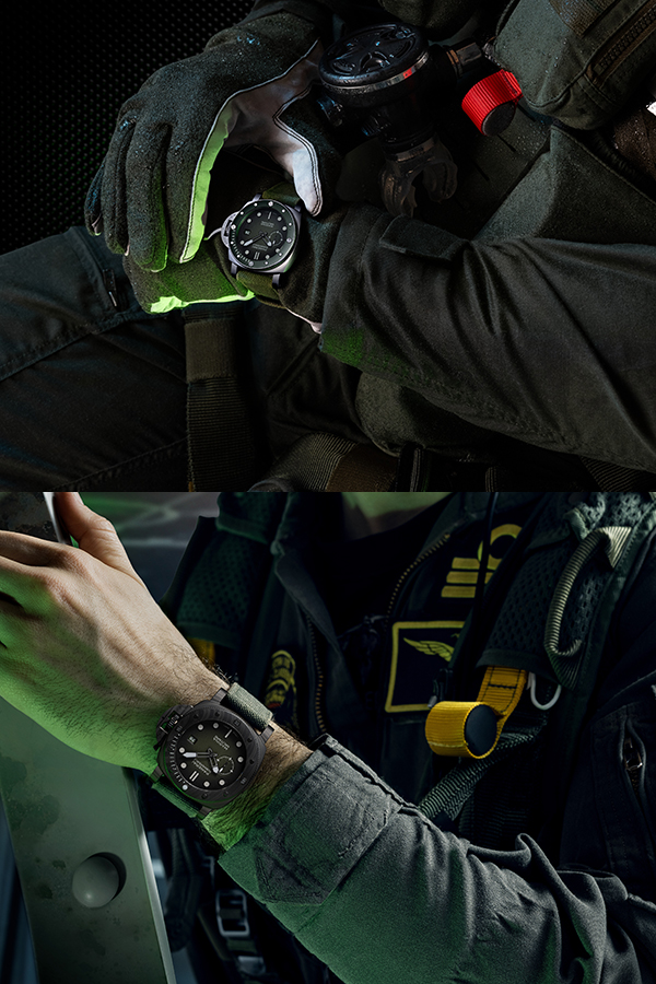 PANERAI(パネライ) 2025新作 マリーナミリターレとの長年にわたる歴史的なパートナーシップを記念して新作を発表。パネライ「サブマーシブル マリーナミリターレ」「サブマーシブル マリーナミリターレ カーボテック™」