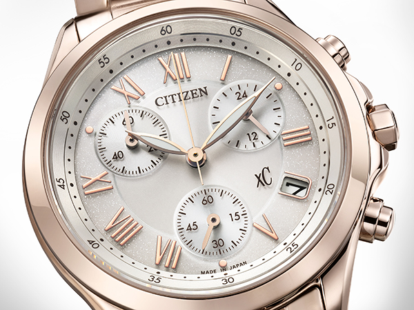 CITIZEN(シチズン) 2025新作 「シチズン クロスシー」より、華やかなサクラカラーを纏ったクロノグラフが登場！