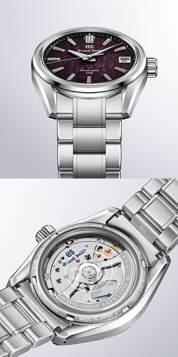 Grand Seiko(グランドセイコー) 2025新作 神秘的な夜明けの情景を映したダイヤル。グランドセイコー「Evolution 9 Collection スプリングドライブ U.F.A. 限定モデル」