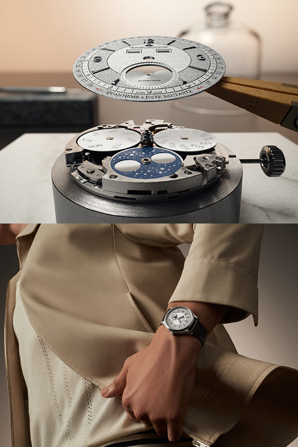 JAEGER-LECOULTRE(ジャガー・ルクルト) 2025新作 2色のグレーを組み合わせた新しいグレイン仕上げダイヤル。ジャガー・ルクルト「マスター・コントロール・カレンダー」
