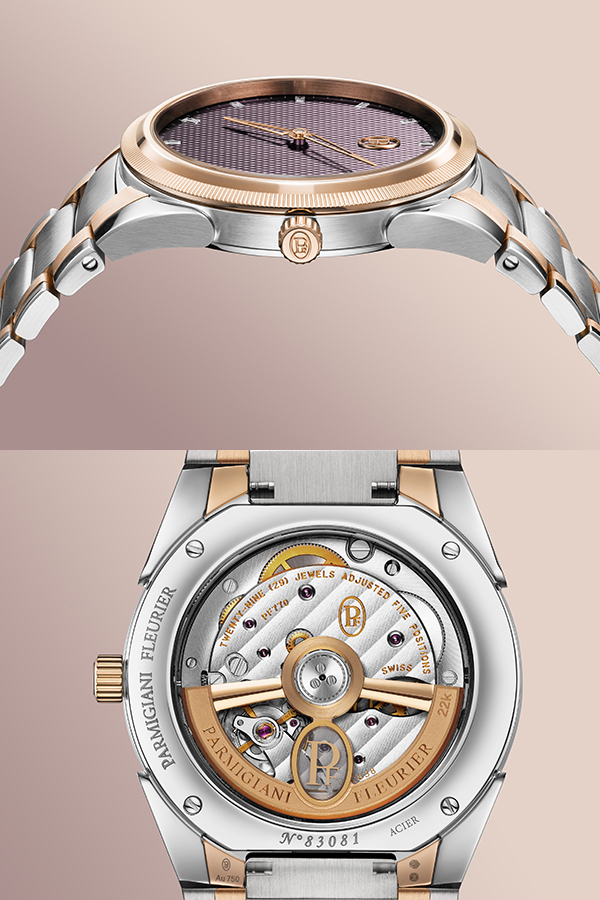 PARMIGIANI FLEURIER(パルミジャーニ・フルリエ) 2025新作 パルミジャーニ・フルリエ「トンダ PF オートマティック スティール ローズゴールド ディープルビー」