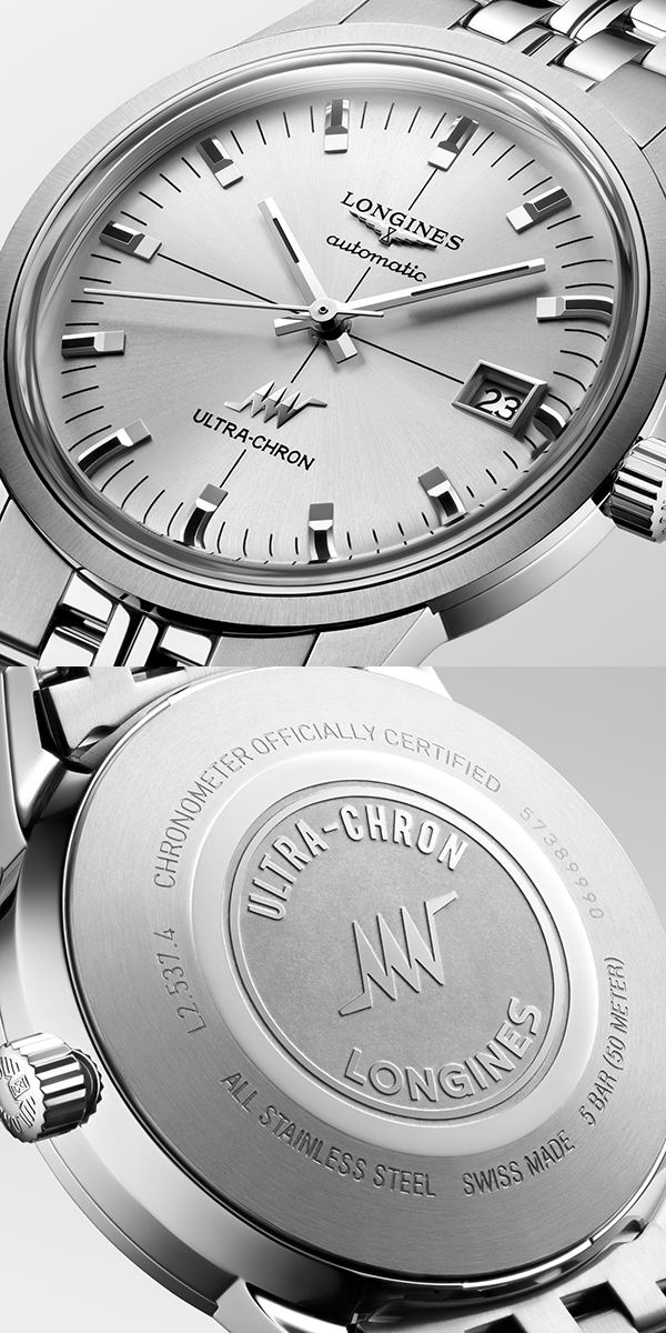 LONGINES(ロンジン) 2025新作 毎時36,000振動・ハイビート ドレスウォッチの傑作が復刻。ロンジン「ウルトラ-クロン クラシック」