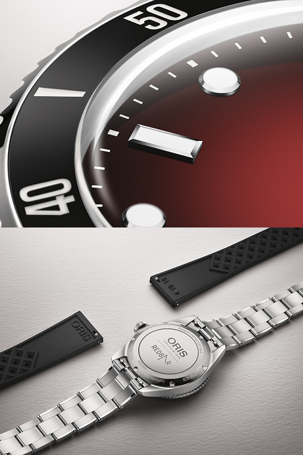 ORIS(オリス) 2025新作 オリス「オリス×レッドバ ー ダイバーズ リミテッドエディション II」