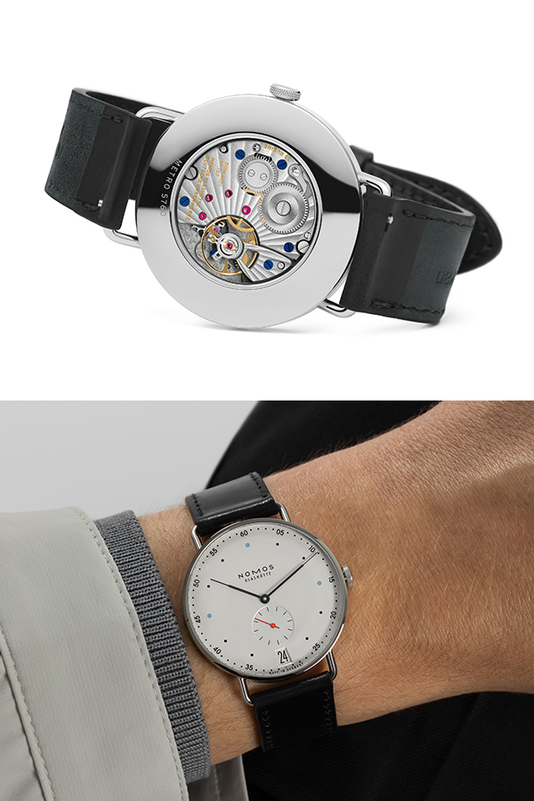 NOMOS Glashütte(ノモス グラスヒュッテ) 2025新作 新しい機構のアーバンデザイン。ノモス グラスヒュッテ「メトロ 38 デイト」が再登場