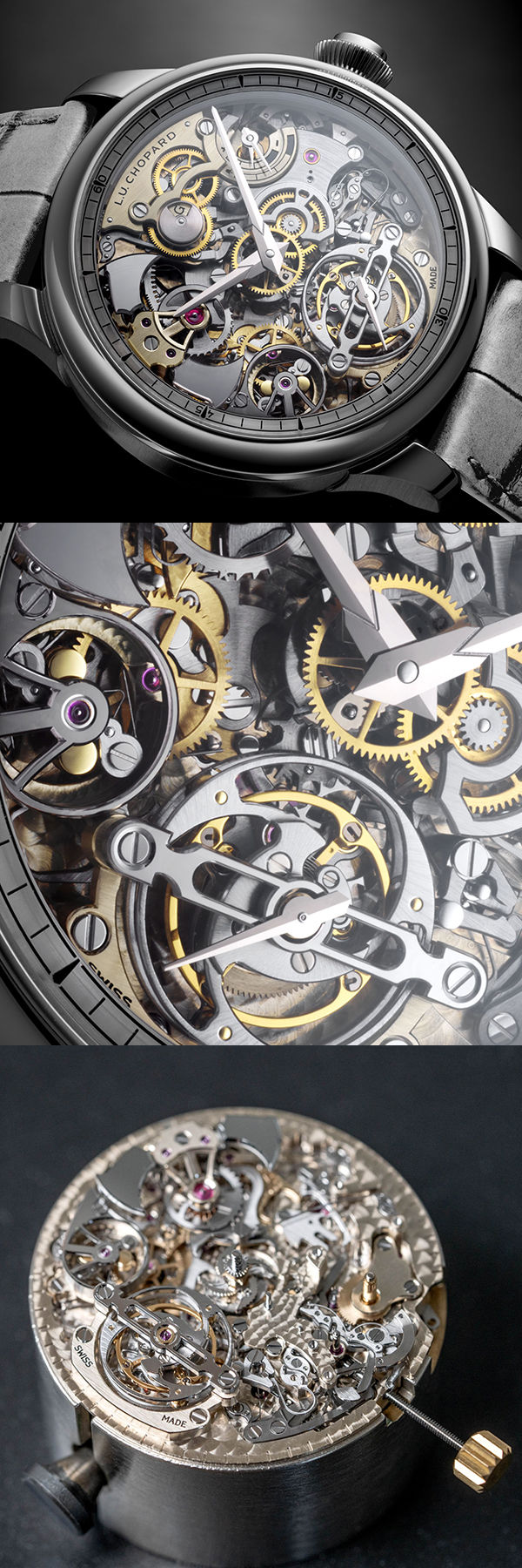 CHOPARD(ショパール) 2025新作 フルリエに拠点を置くショパール マニュファクチュール設立30周年を祝し、メゾン史上最も複雑なチャイム機構を搭載したタイムピースを発表。ショパール「L.U.C グランド ストライク」