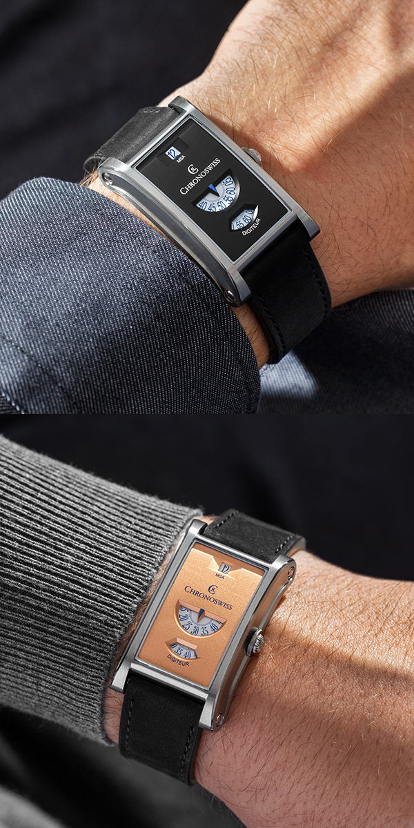 CHRONOSWISS(クロノスイス) 2025新作 針を持たない機械式腕時計の復活！ クロノスイス「ネオ デジター」