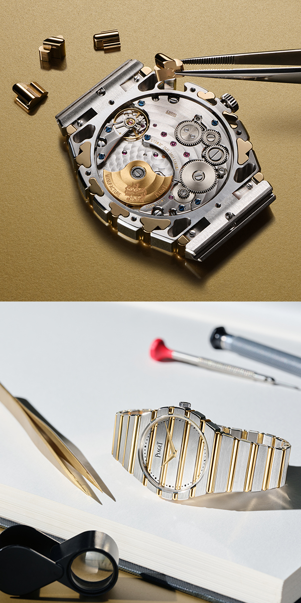 PIAGET(ピアジェ) 2026新作 ホワイトゴールドとイエローゴールドを組み合わせた「ピアジェ ポロ 79 ツートーン」