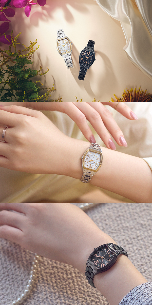 LUKIA(ルキア) 2026新作 セイコー ルキアより、英国発祥のリバティプリントを纏う特別な限定モデルが登場。軽やかなチタン製ソーラー電波のレギュラーモデルも同時発売