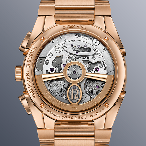 PARMIGIANI FLEURIER(パルミジャーニ・フルリエ) 2026新作 光で研ぎ澄まされるパフォーマンス。パルミジャーニ・フルリエ「トンダ PF クロノグラフ ノーデイト ミネラルブルー 」