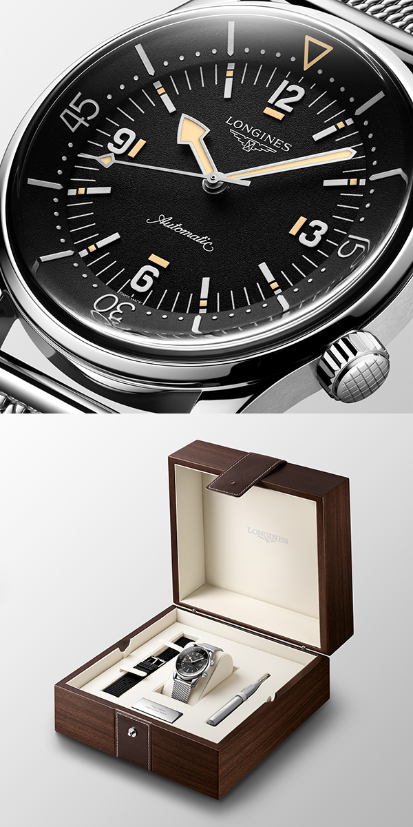 LONGINES(ロンジン) 2026新作 1959年製の歴史的ダイバーズウォッチを完全に復刻した「ロンジン レジェンドダイバー 59」が誕生
