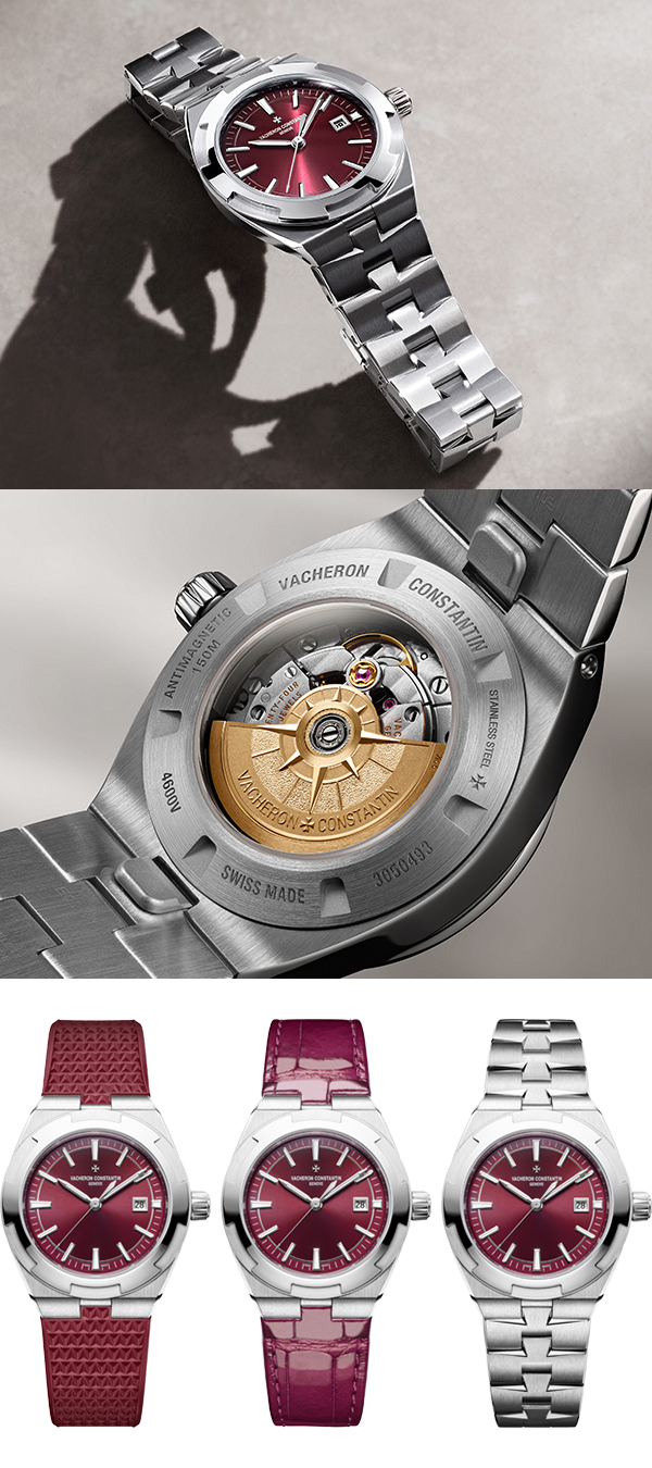 VACHERON CONSTANTIN(ヴァシュロン・コンスタンタン) 2026新作 鮮やかで大胆な色彩、スポーティかつシックな魅力を上品に表現。ヴァシュロン・コンスタンタン「オーヴァーシーズ・オートマティック」に直径34.5mmの2つの新作モデルが登場