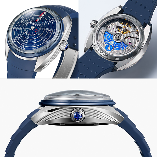 SEIKO(セイコー) セイコーが世界で一本だけの特別なモデルSeiko Star Timeを大谷翔平選手へ贈呈 ～悠久の時をめぐる夜空の星になぞらえた、100万時間を積算して表示可能な機械式腕時計～