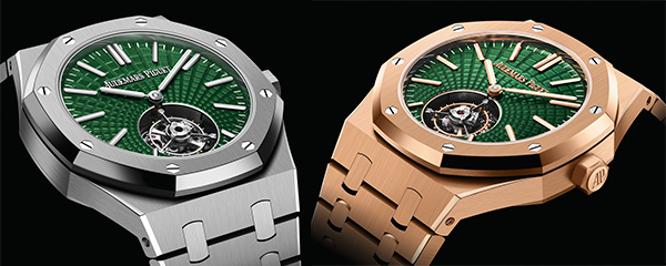 AUDEMARS PIGUET(オーデマ ピゲ) 2021新作 オーデマ ピゲ「ロイヤル オーク」のグリーンカラー