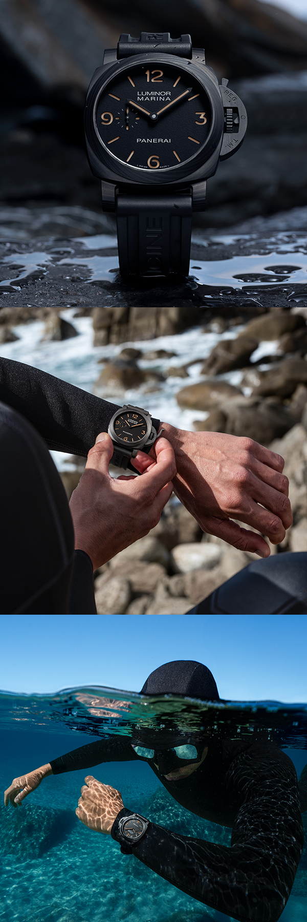 PANERAI(パネライ) 2026新作 象徴的なデザインとハイテク素材の融合。パネライ「ルミノール マリーナ」
