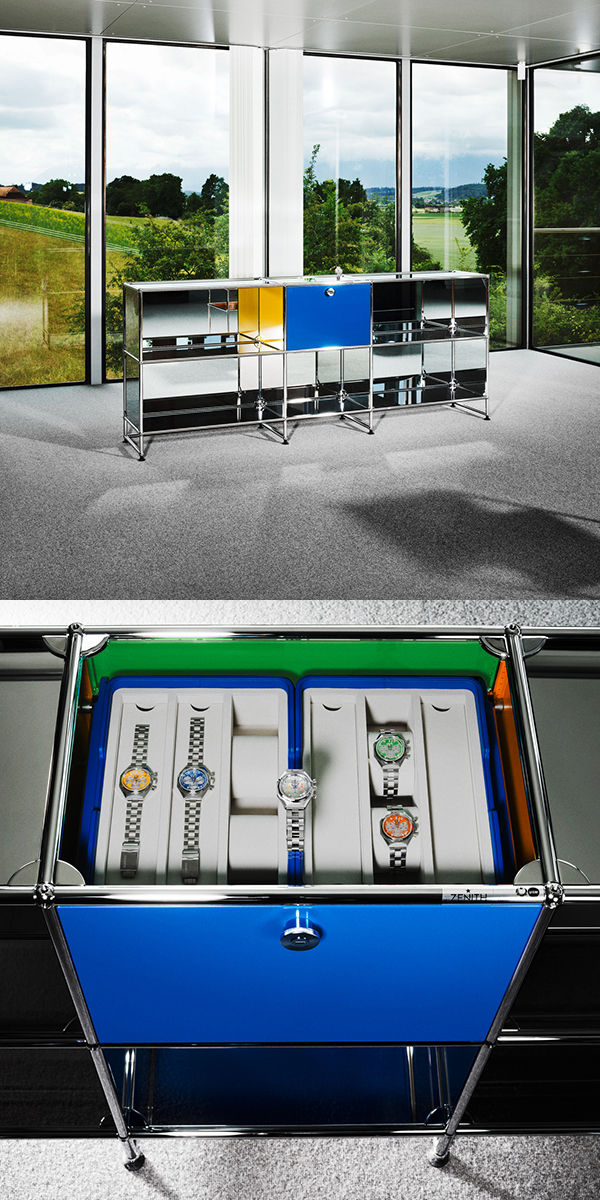 ZENITH(ゼニス) ゼニスとUSM、TimeForArtのために特別な「デファイ クロノグラフ」を発表