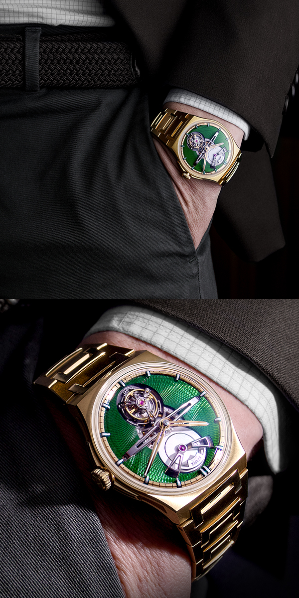 CZAPEK(チャペック) 2026新作 渦の中に広がるグリーン。チャペック「アンタークティック・トゥールビヨン ヴィクトリー・グリーン」