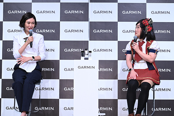 GARMIN(ガーミン) 「田丸麻紀さん Garmin アンバサダー就任＆新製品『Venu Sq 2』発表会」 開催