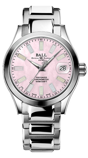 BALL WATCH(ボール ウォッチ) 2023新作 「904Lステンレス」、「耐磁性80,000A/m」、「C.O.S.C.認定クロノメーター」の三位一体で大人気の高性能3針モデルに36mm仕様が追加。ボールウォッチ「エンジニア III マーベライト クロノメーター」