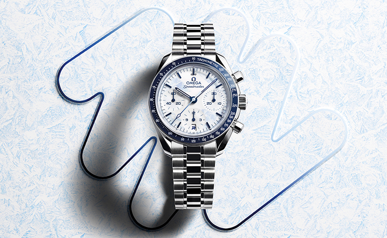 2025新作 2025年10月29日、ミラノ・コルティナ 2026 冬季オリンピック100日前を祝して、オメガが「スピードマスター 38 ミラノ・コルティナ 2026」を発表