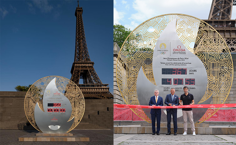 パリ 2024 オリンピックまであと1年。オメガが公式カウントダウンを開始