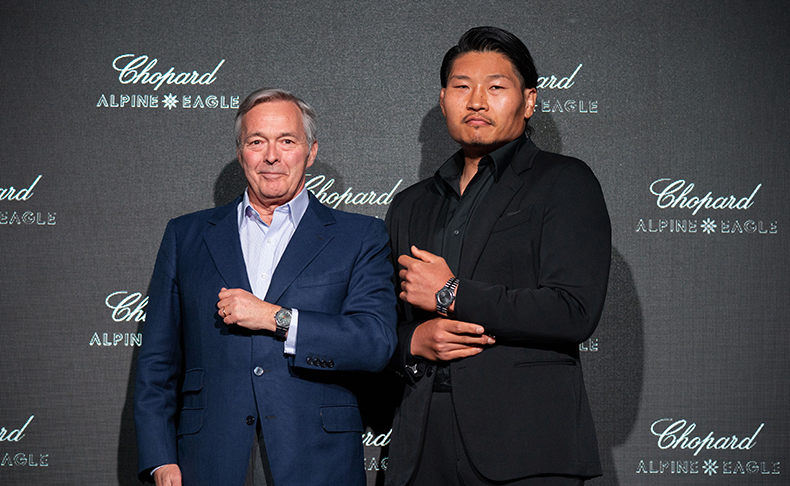 アルパイン イーグル 日本限定エディション “SHIKKOKU”の誕生を祝し、グローバルに活躍するラグビー選手 稲垣啓太がショパールのアンバサダーに就任