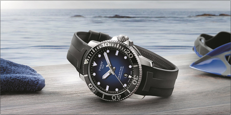 最終値下げ　美品　TISSOT シースター 最終値下 美品 TISSOT シースター