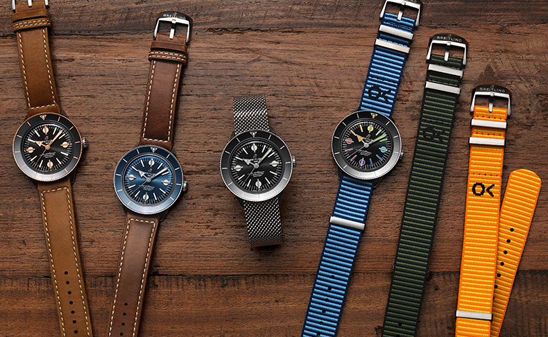 2020新作 1950～60年代のサーファーたちの自由闊達なライフスタイルへのトリビュート。ブライトリング「スーパーオーシャン ヘリテージ ’57」カプセルコレクション