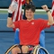 テニスプレイヤー国枝慎吾選手(世界ランキング第1位)が、 全米オープンテニス、車いすの部で、シングルス、ダブルスともに優勝!
