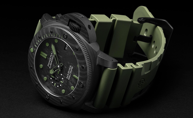 SIHH 2019新作「パネライ サブマーシブル マリーナミリターレ カーボテック™ - 47mm」 33本限定のスペシャルエディション