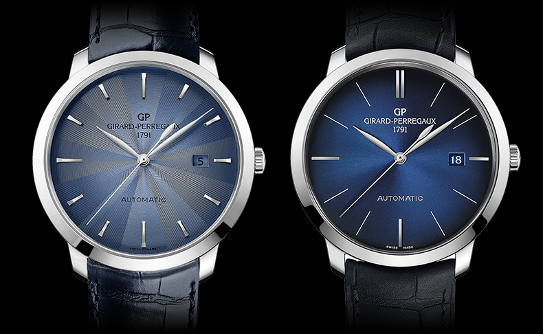 ジラール・ペルゴ新作 異なる表現で文字盤にブルーを配した2つの「1966」登場