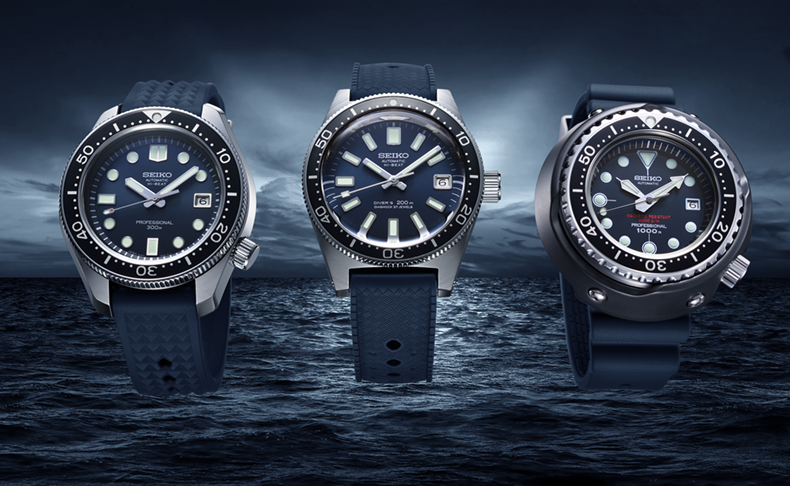 セイコーダイバーズ55周年記念。継承と進化を体現するデザイン復刻三部作